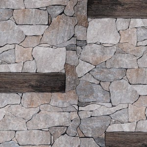 Masia Andorra Gris 10-3/8 in. x 18-3/4 in. Ceramic Wall Tile (10.88 sq. ft./Case)
