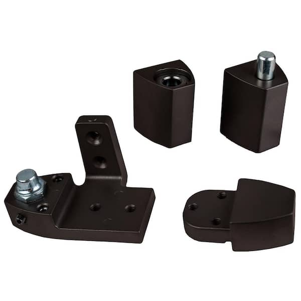 Global Door Controls Arch/Vistawall Style 3/4 in. Duronodic Right Hand Offset Door Pivot Hinge Set for Adams Rite Type Storefront Door