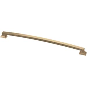 Liberty Classic Edge 12 in. (305 mm) Champagne Bronze Cabinet Drawer Pull