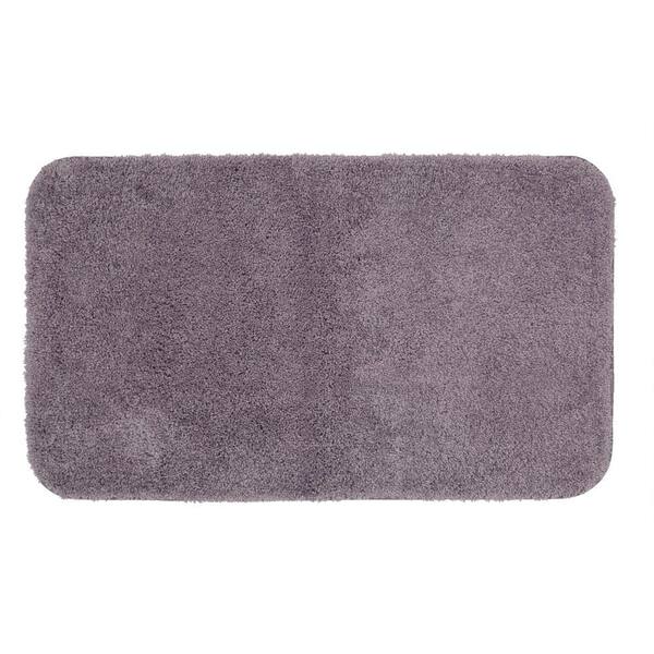 Mohawk Home Envision Studio Purple Ash 17 in. x 24 in. Nylon Machine Washable Bath Mat