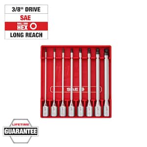 Milwaukee 1/4 in. and 3/8 in. Drive Torx Bit Socket Set (13-Piece