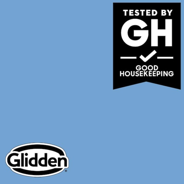 Glidden Premium 1 qt. PPG1242-4 Overcast Flat Interior Latex Paint