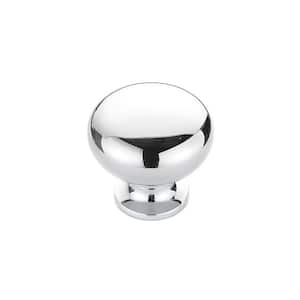 Gatineau Collection 1-1/4 in. (32 mm) Chrome Traditional Cabinet Knob