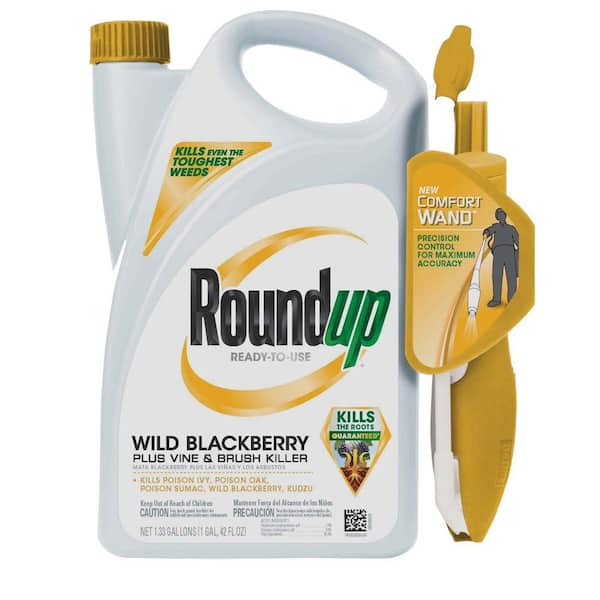 Roundup 1.33 gal. Wild Blackberry Killer Plus Comfort Wand