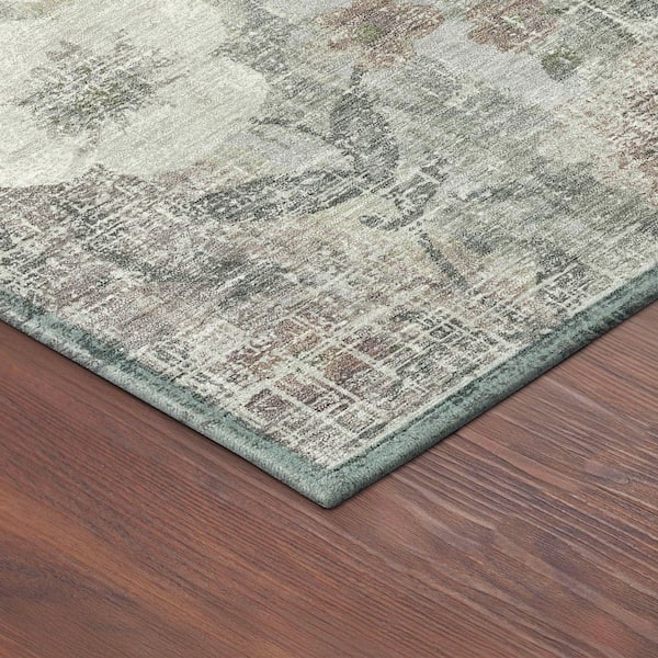 Chantille Machine Washable Indoor/Outdoor Abstract ACN2403 Beige 2 ft. x 7 ft. Runner Rug