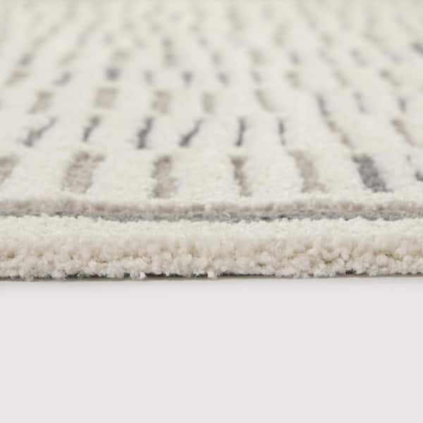 Guillaume Cream 7 ft. 10 in. x 10 ft. Abstract Area Rug