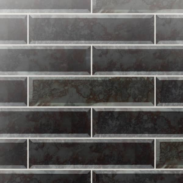 Millenium Products Antique Uneven Beveled Silver 3x3 Mirror Tile: 412004 by Unique Design Solutions | Glass