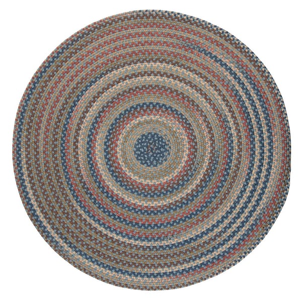 Colonial Mills Cedar Cove Light Blue 12 ft. Round Indoor Area Rug