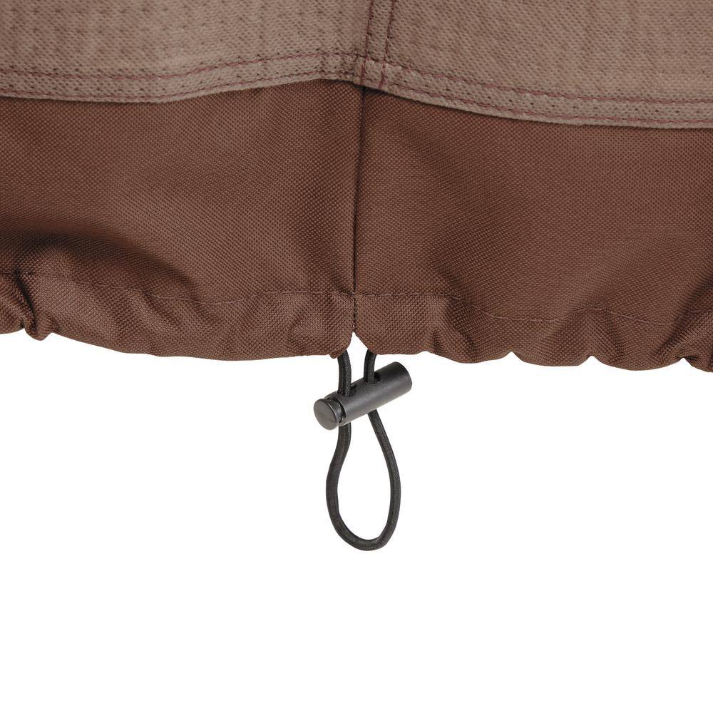 Ultimate 80 Inch Waterproof Beige and Brown Polyester Swing Cover
