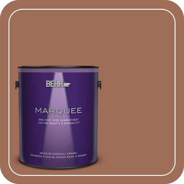 BEHR MARQUEE 1 gal. #230F-6 Earth Tone Eggshell Enamel Interior Paint & Primer