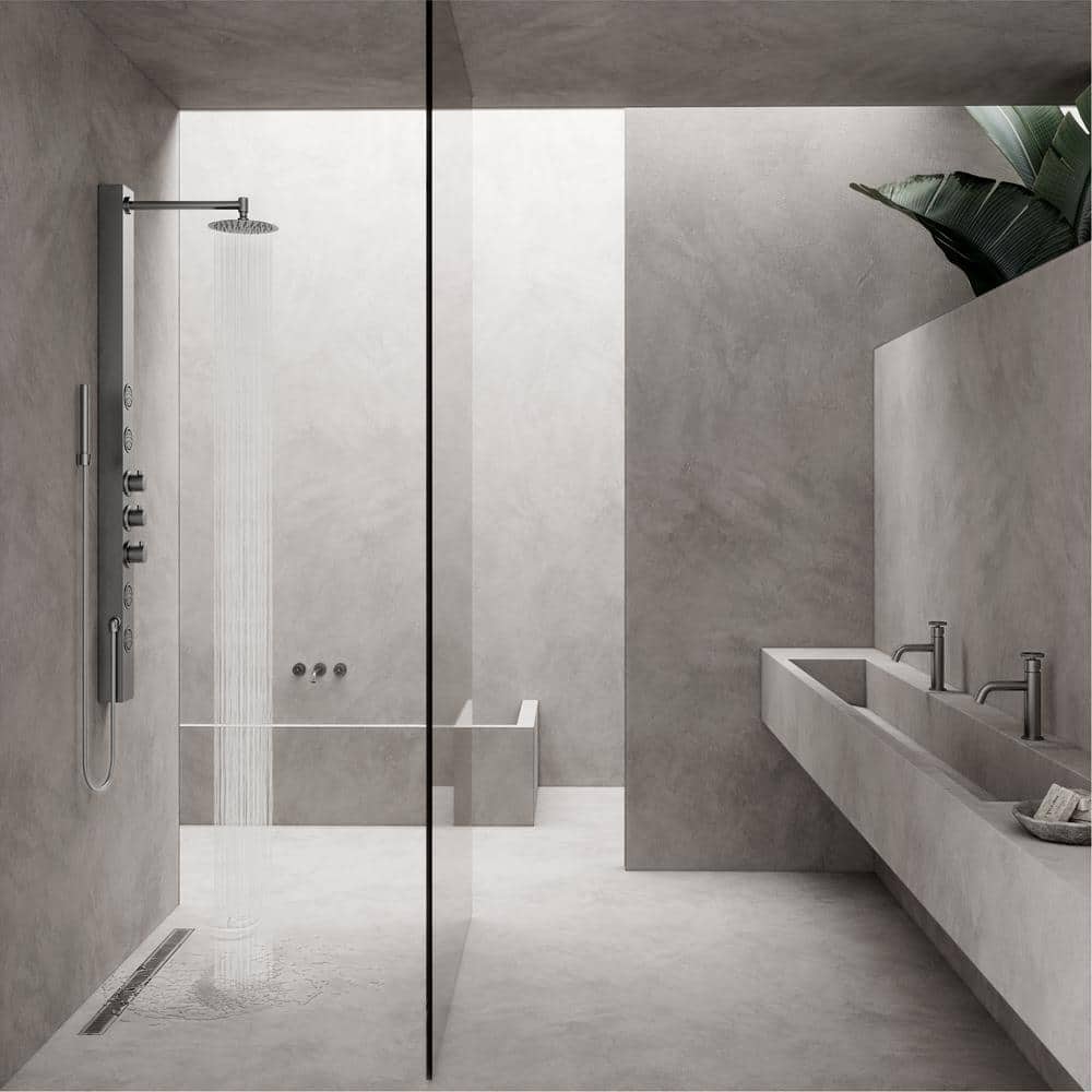 Elan 36" Gold Stainless Steel Linear Shower Drain
