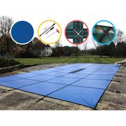 15 ft. x 30 ft. Rectangle Blue Solid In-Ground Safety Pool Cover, ASTM F1346 Certified