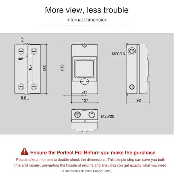 IDE Branch Distribution Box – IP65 Halogen-Free Flush Mount Electrical Junction Box, 6-12 Ports