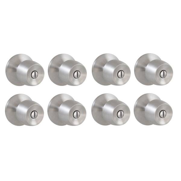 6-Pack 1.57\" Square Cabinet Knobs - Polished Chrome Finish, Zinc Alloy, For Drawers, Dressers, Wardrobes