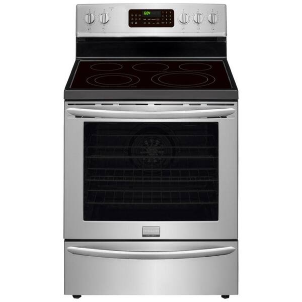 Frigidaire 5.7 cu. ft. Electric Range with Convection Self-Cleaning Oven in Stainless Steel