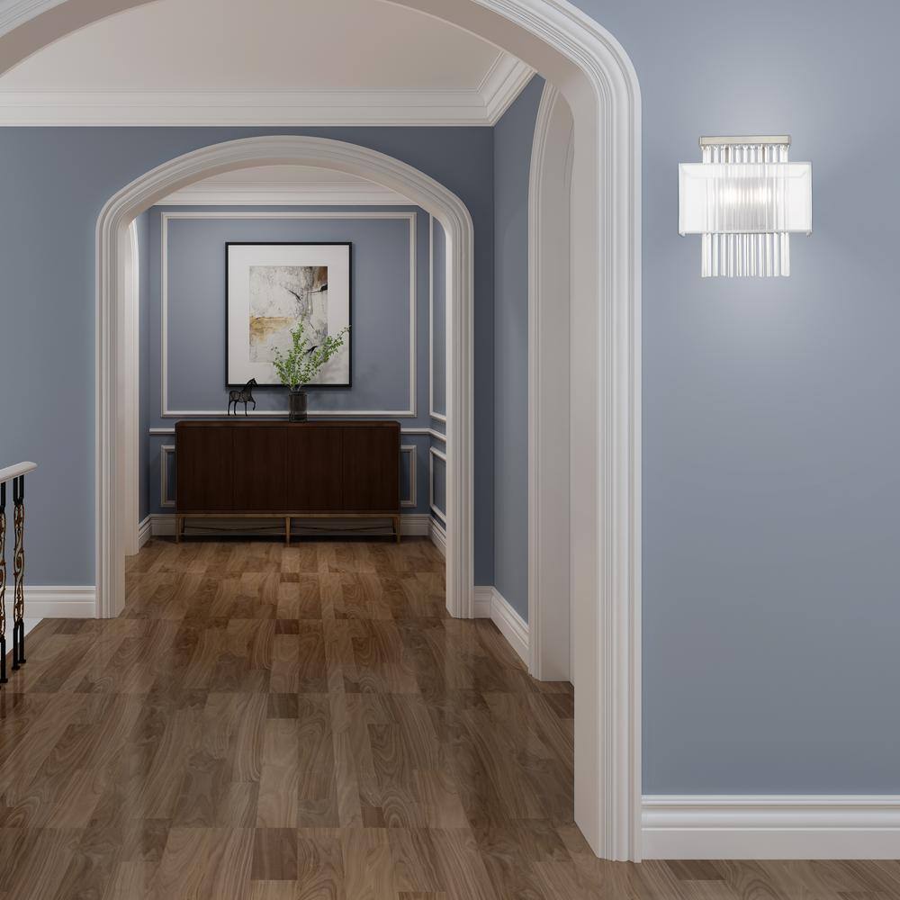 Alexis Brushed Nickel 2-Light ADA Compliant Wall Sconce