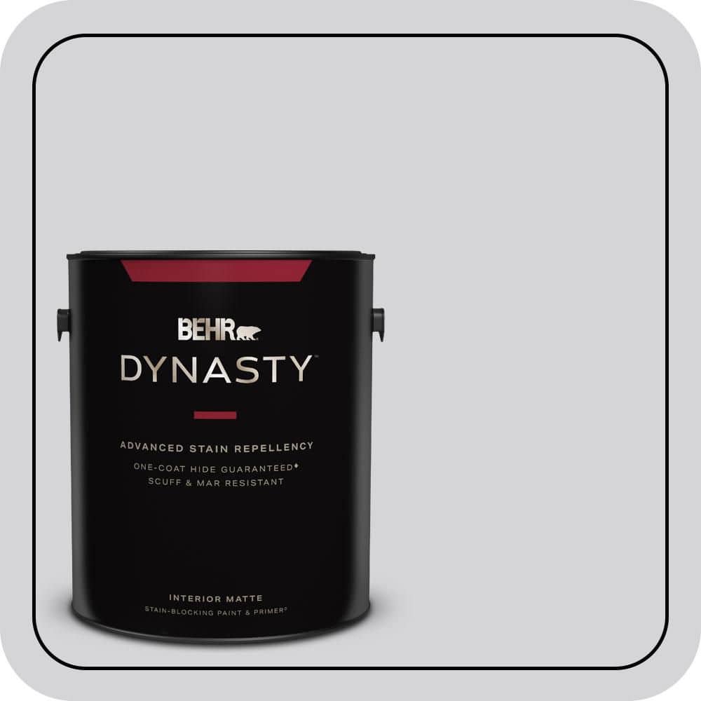 1 gal. #N550-1 Mirror Ball Matte Interior Stain-Blocking Paint & Primer price history on PriceWatchPro