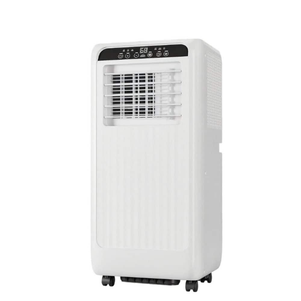 8000 BTU (DOE) Portable Air Conditioner Cools 300 sq. ft. with Dehumidifier, Fan, Remote Control, Window Kit in White price history on PriceWatchPro