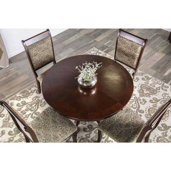 48 round cherry dining table