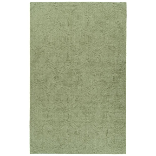 Kaleen Minkah Olive 2 ft. x 3 ft. Indoor/Outdoor Area Rug