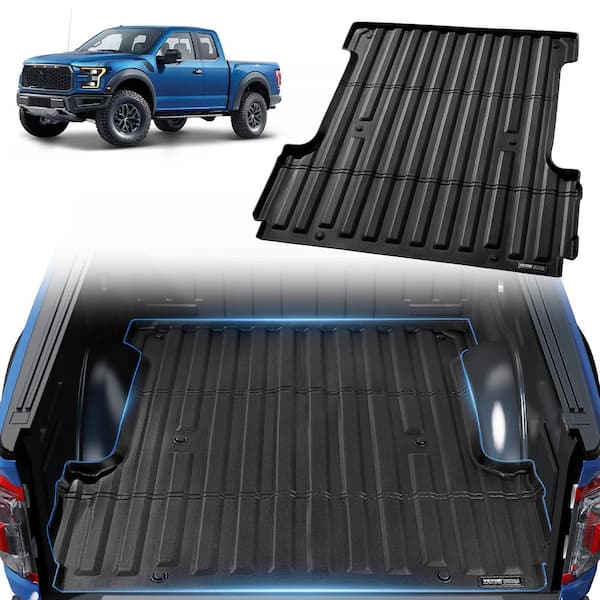 VEVOR Truck Bed Mat,Compatible with 2015-2024 Ford F-150,TPE Truck Bed Liner Mat Fits for 5.5 ft. Bed,Thick and Heavy-Duty