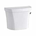 KOHLER Wellworth 1.28 GPF Single Flush Right-Hand Toilet Tank Only With ...