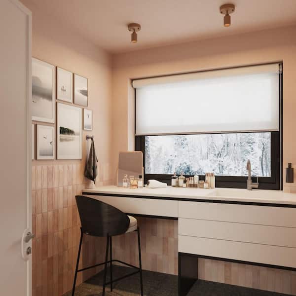 Shura 1-Light Warm Brown Integrated LED Spotlight w/ Rotatable Light Head, Flush Mount Wall Sconce, 3000 K, 1370 Lumens