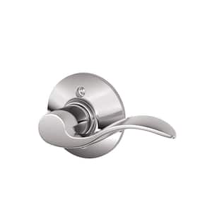 Accent Bright Chrome Right Handed Dummy Door Lever