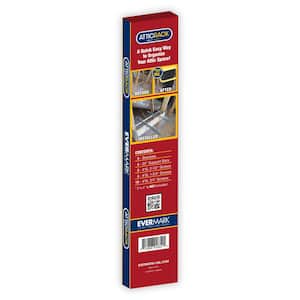 AtticRack 25 in. Silver Metal Adjustable Standard Shelving Support Bracket Attic Storage Kit 2pk