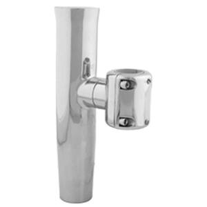 Stainless Steel Adjustable Rod Holder - Fits 1-1/16 in. to 1-5/16 in. Pipe and 1-1/4 in. Tube