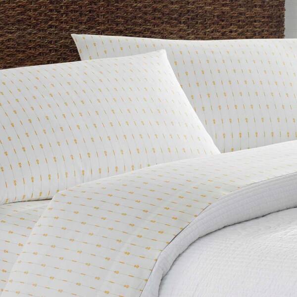 Tommy Bahama Pineapple Pinstripe 4, Yellow Queen Size Bed Sheets