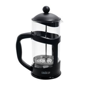 London Sip 4 Cup Black French Press Coffee Maker