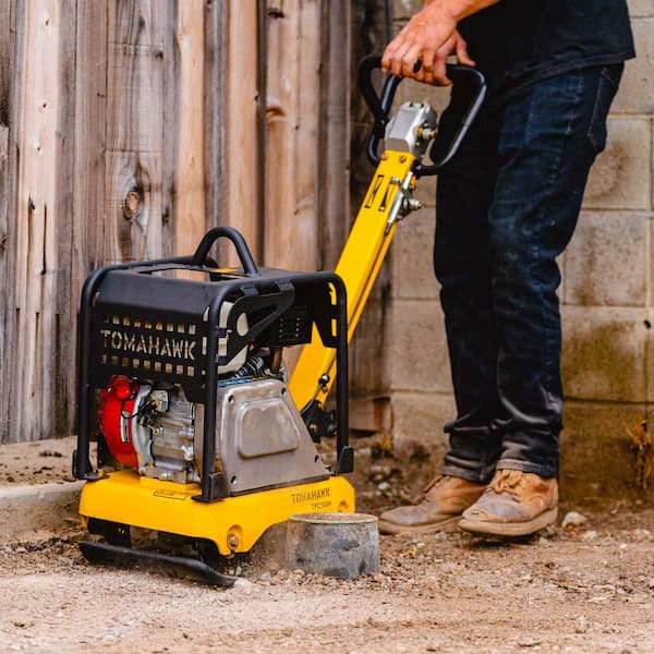 5.5HP Honda Reverse Vibratory Plate Compactor Tamper Gravel Soil Compaction