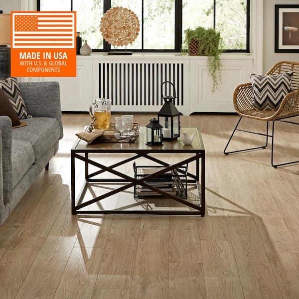 Home Decorators Collection 12 Mm T X 7 1 2 In W 50 3 L Calistoga Oak Water Resistant Laminate Flooring 18 42 Sq Ft Case Hdcwr33 - Home Decorators Collection Website