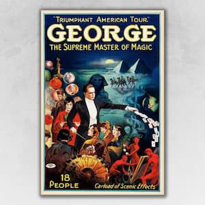 Charlie George the Supreme Master Vintage Magic by Unknown Unframed Art Print 18 in. x 12 in.