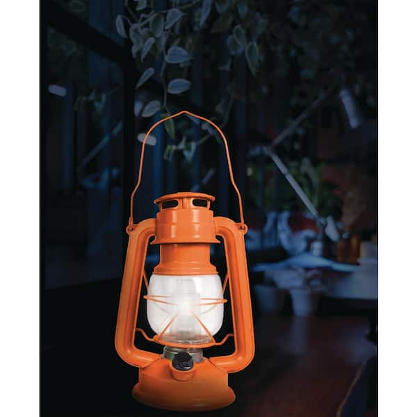 Northpoint 150 Lumen Vintage Santorini Blue Battery Operated 12 LED Lantern  190610 - The Home Depot