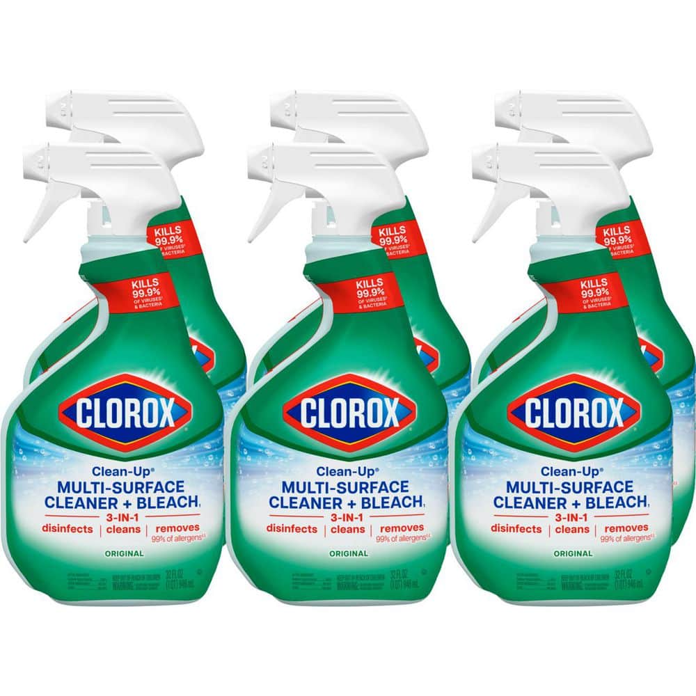 Clean-Up 32 oz. Original Scent All-Purpose Cleaner with Bleach Spray (6-Pack) price history on PriceWatchPro