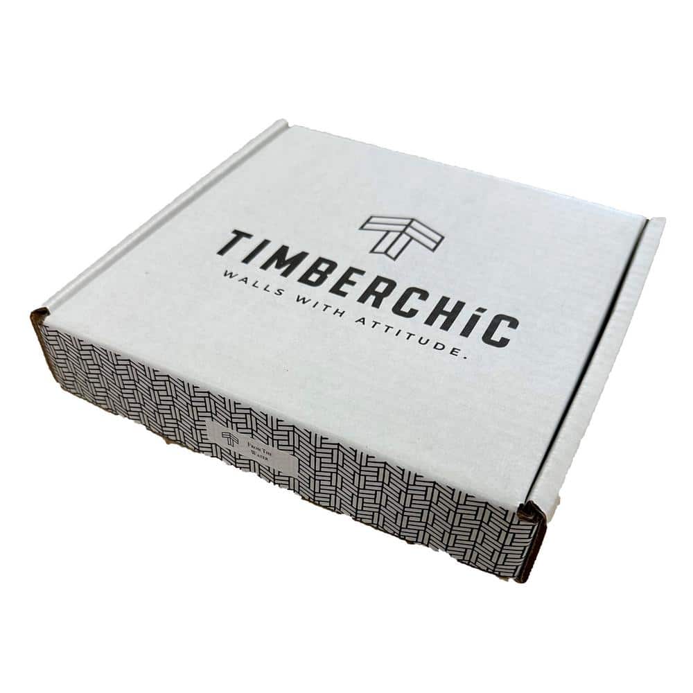 Timberchic Reclaimed Wood Peel & Stick Wall Planks Sample Pack