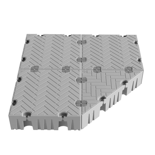 Tommy Docks Flexx Floating Dock Corner Float, Boat Dock Accessory