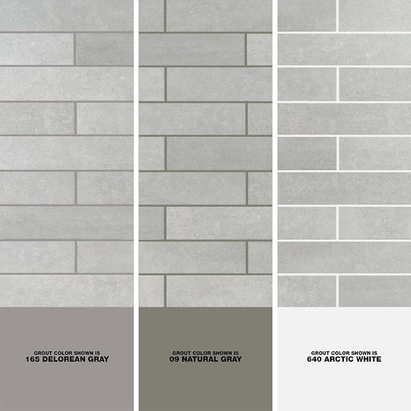 house on the hill Parent Pants （Tile） Ivy Hill Tile Sanskrit Gray 3.89 in. x 19.37 in. Matte