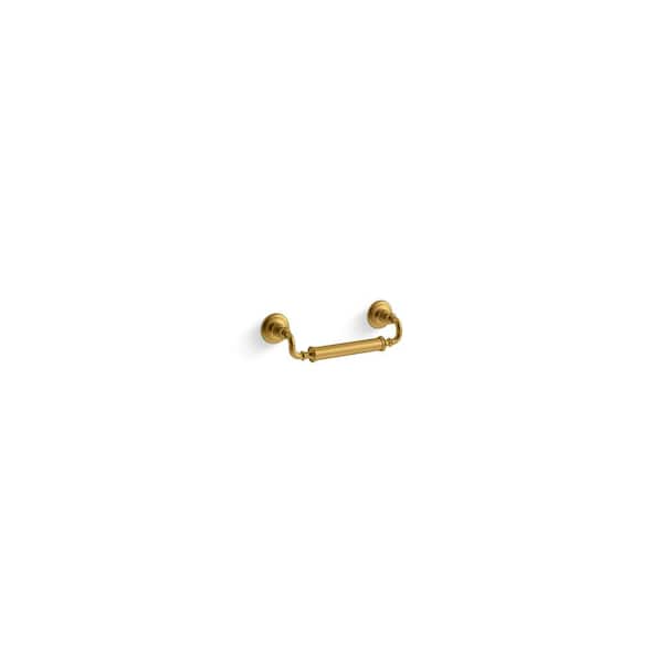 KOHLER Artifacts 12 in. Grab Bar in Vibrant Brushed Moderne Brass