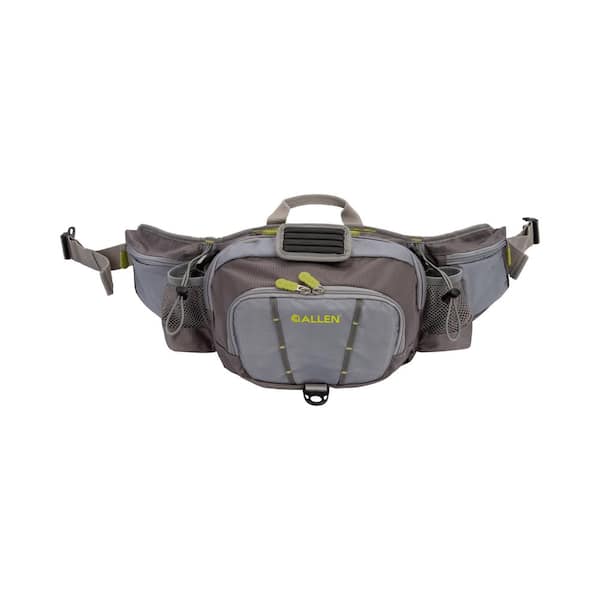 Allen Eagle River Lumbar Fly Fishing Pack, Fits up to 6 Tackle/Fly Boxes  6378 - The Home Depot