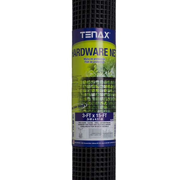 Tenax 3 ft. H X 15 ft. L Polyethylene Hardware Netting Black Tenax 3 ft. H X 15 ft. L Polyethylene Hardware Netting Black