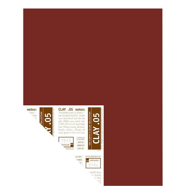 YOLO Colorhouse 12 in. x 16 in. Clay .05 Pre-Painted Big Chip Sample