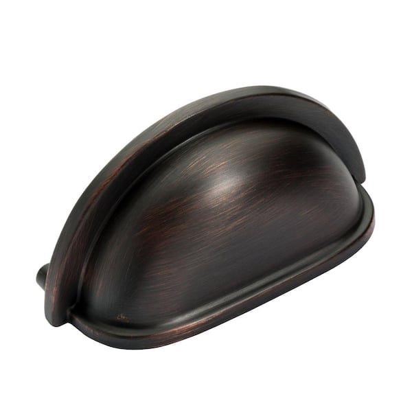Dynasty Hardware Bin Pull 3 in. (76 mm) Center-to-Center Oil Rubbed Bronze Cabinet Pull (25-Pack)