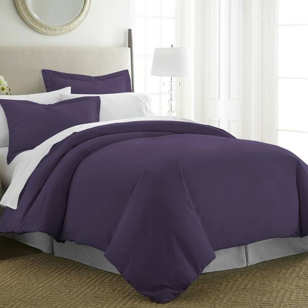 Becky Cameron Performance Purple King 3, Purple And Silver King Size Bedding