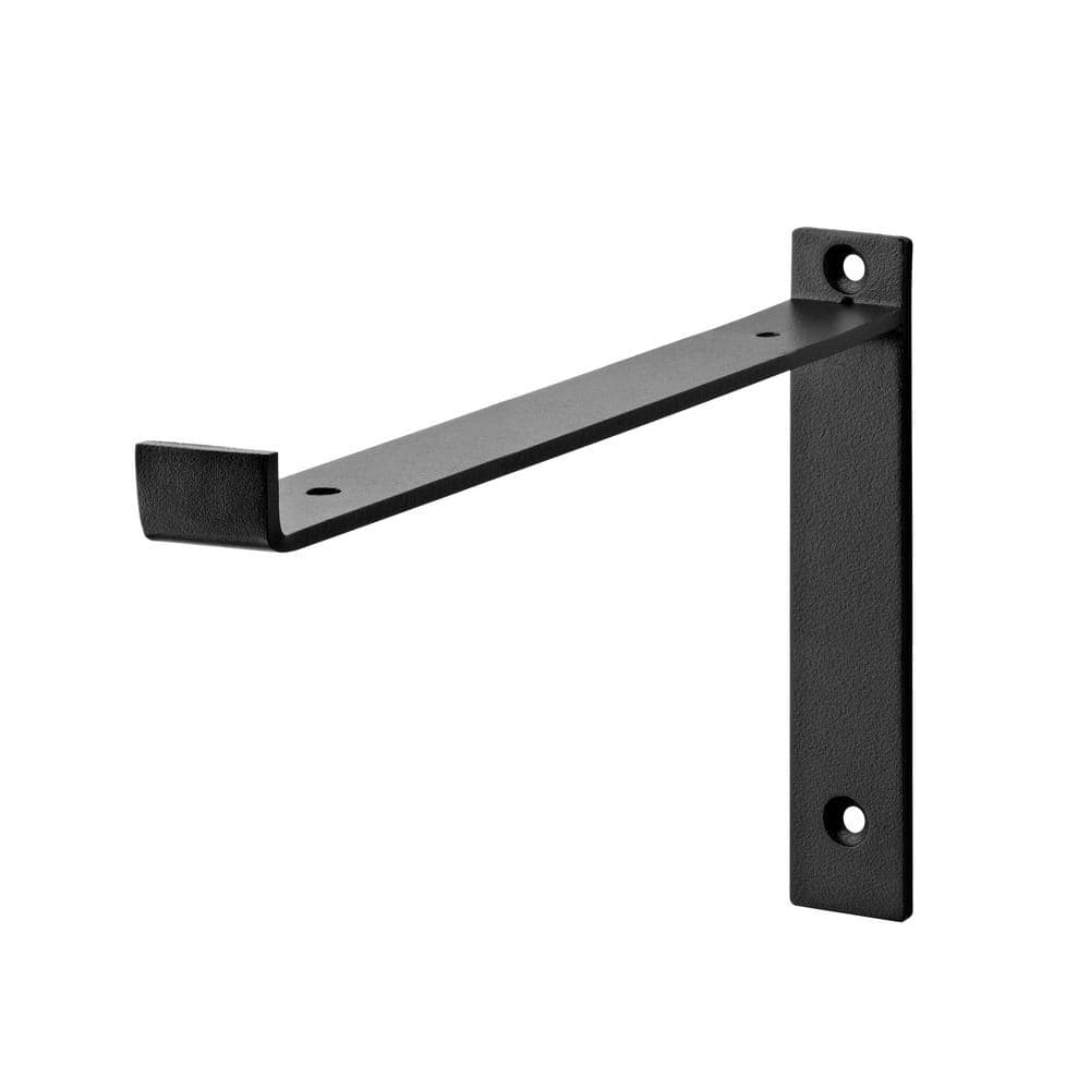 LIP 10.2 in. Black Steel Shelf Bracket price history on PriceWatchPro