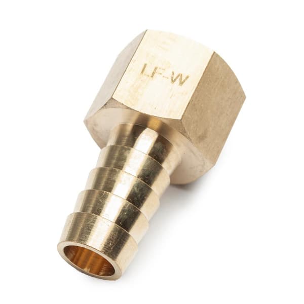 LTWFITTING 1/2 in. ID Hose Barb x 1/2 in. FIP Lead Free Brass Adapter Fitting (5-Pack)