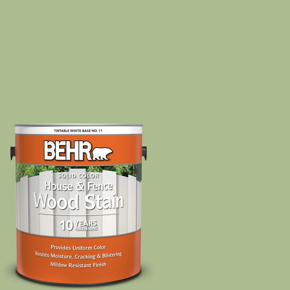 1 gal. #M370-4 Chervil Leaves Solid Color House and Fence Exterior Wood Sta
