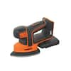 BLACK DECKER 20V MAX Cordless 4 in. Mouse Sander Tool